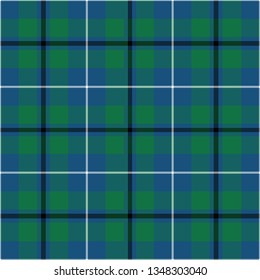 Douglas Ancient Tartan. Element for the seamless pattern. Tartan imitation for prints on fabric and clothing, interior decoration, Scottish-style websites. Frequent weave