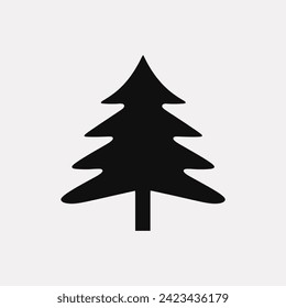 Douglas fir icon - Simple Vector Illustration