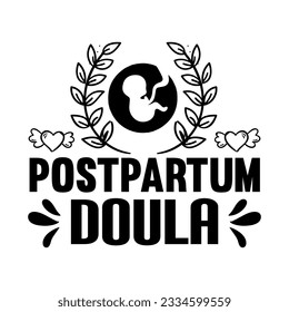 Doula SVG Design,  Doula T-shirt Design svg