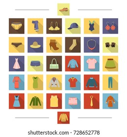 Doutique, fashion, industrial and other web icon in cartoon style. Jewelry, clothing, shop icons in set collection.