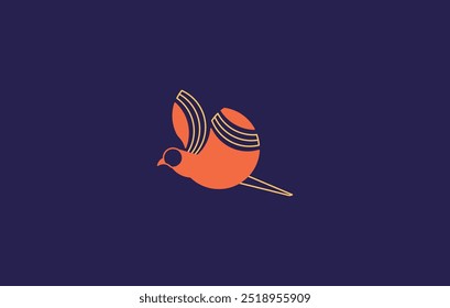 Dove Bird Icon Vector Logo Design