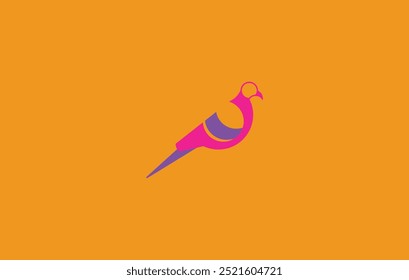 Dove Bird Icon Vector Logo Design