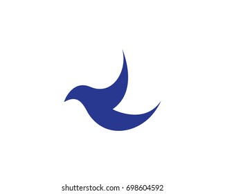 Dove  bird logo and symbols