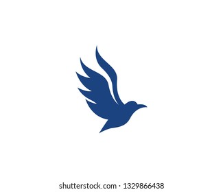 Dove Bird Logo Template vector