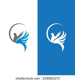 Dove-Vogel-Logo, Vektorgrafik