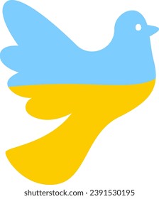 Dove Bird Peace Silhouette Vector Illustration