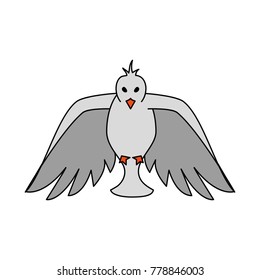 Dove bird symbol
