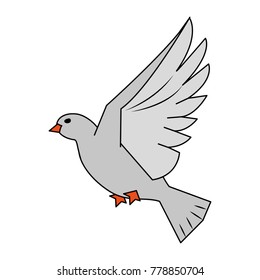 Dove bird symbol