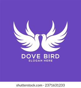 DOVE BIRD VECTOR FOR LOGO COMPANY