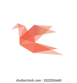 Dove bird vector logo stock vector