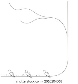 Dove birds on white background vector illustration