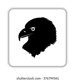 dove  - black vector icon
