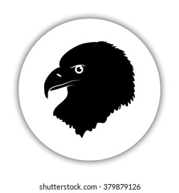 dove  - black vector icon