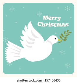 dove christmas card