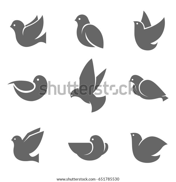 ハトの灰色のシルエット 地球の平和の象徴 愛やメールメッセンジャー