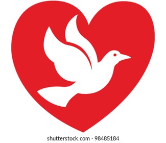 Dove Heart