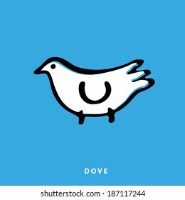 Dove icon.