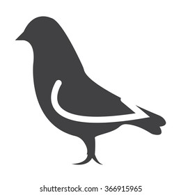 Dove icon. 