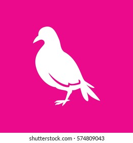 dove icon illustration isolated vector sign symbol