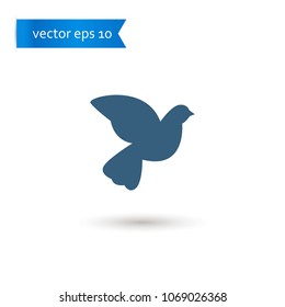 dove. dove icon. sign design. Vector EPS 10.