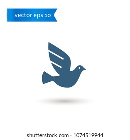 dove. dove icon. sign design. Vector EPS 10.