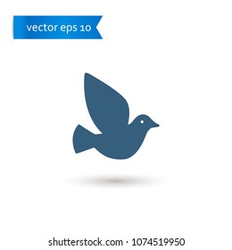 dove. dove icon. sign design. Vector EPS 10.