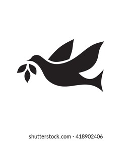 dove icon vector