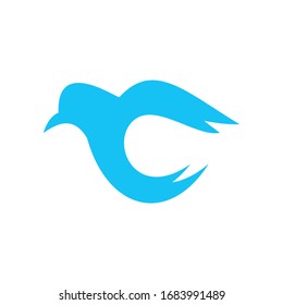 Dove logo awesome design vector 