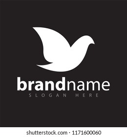 Dove Logo Icon Vector stock template