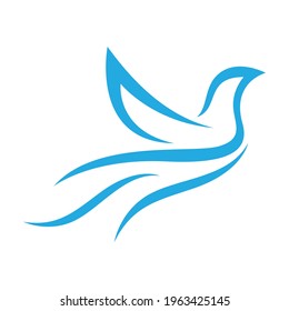 Dove logo images illustration design