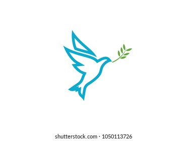 Dove Logo Template
