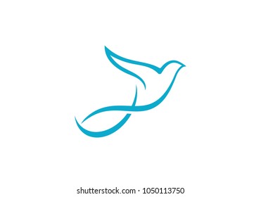 Dove Logo Template