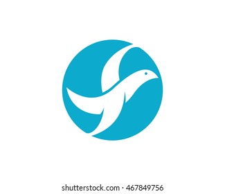 Dove logo Template