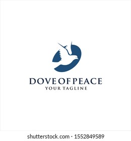 Dove logo template design idea