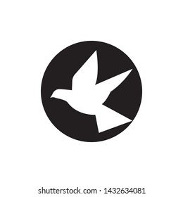 Dove Logo Template vector illustration