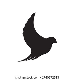 Dove Logo Template vector illustration,
