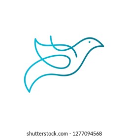 dove logo vector template