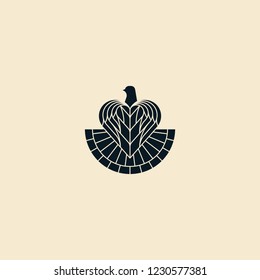dove love logo bird animal modern graphic design illustration custom logo design