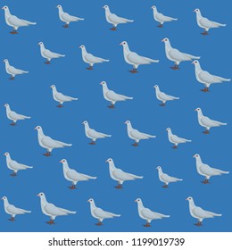 Dove pattern background