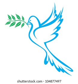 Dove Peace Vector Stock Vector (Royalty Free) 68556349