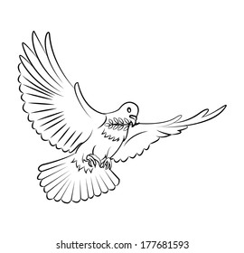Similar Images, Stock Photos & Vectors of Christian dove, symbols of ...