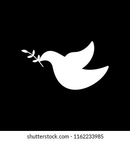 Dove peace icon