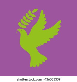 Dove of peace Icon