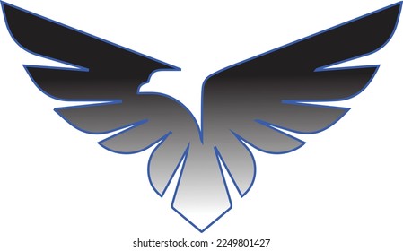 dove of peace silhouette illustration