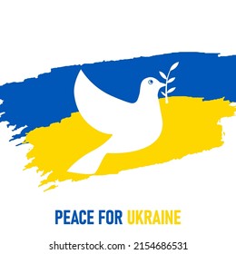 Dove of Peace, Stop war in Ukraine, Peace for Ukraine