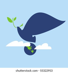 Dove of Peace Vector