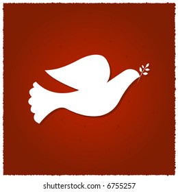 Dove of Peace Vector