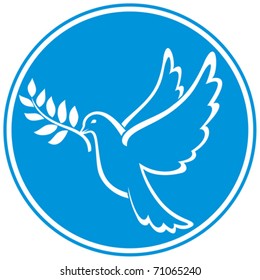 Dove of Peace Vector