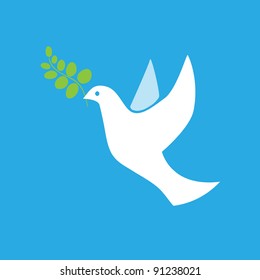 Dove of Peace Vector