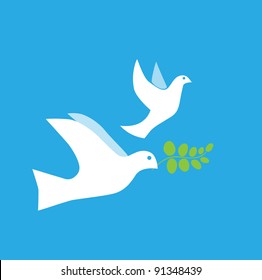 Dove of Peace Vector